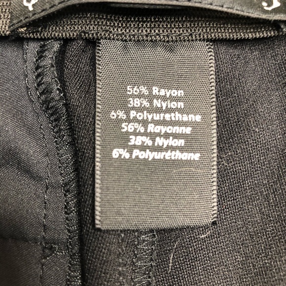 Elizabeth and James Black Stretch Pants - Picture 8 of 8